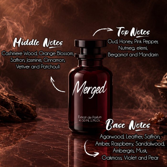 Merged Inspired by Marj | 50ml Extrait de Parfum - Odore Fragrances