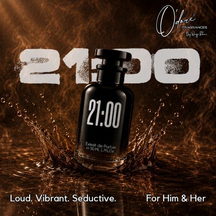 21:00 perfume inspired by 9pm 50ml bottle by Odore Fragrances