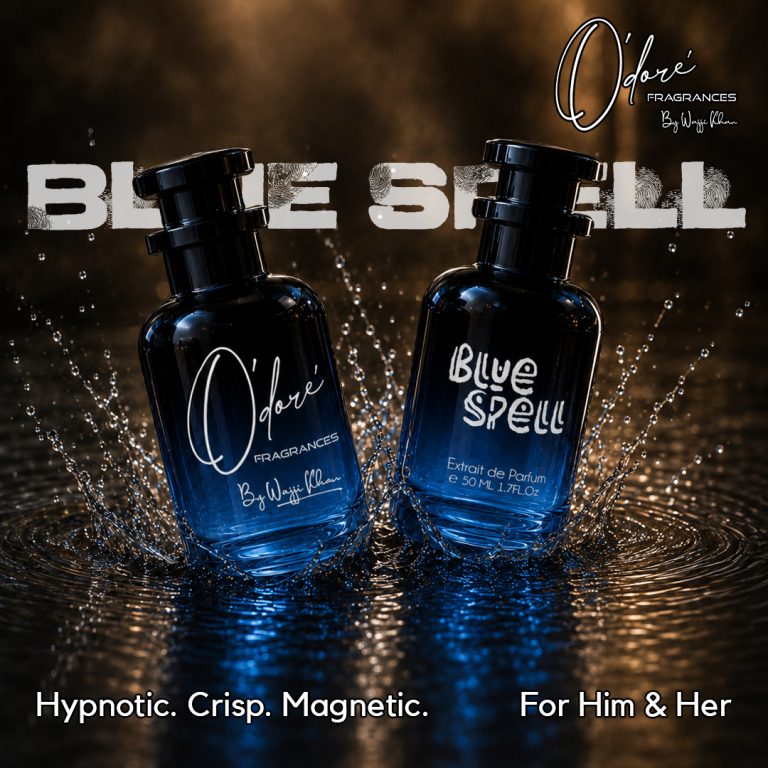 Blue Spell perfume inspired by Blue Talisman 50ml bottle by Odore Fragrances