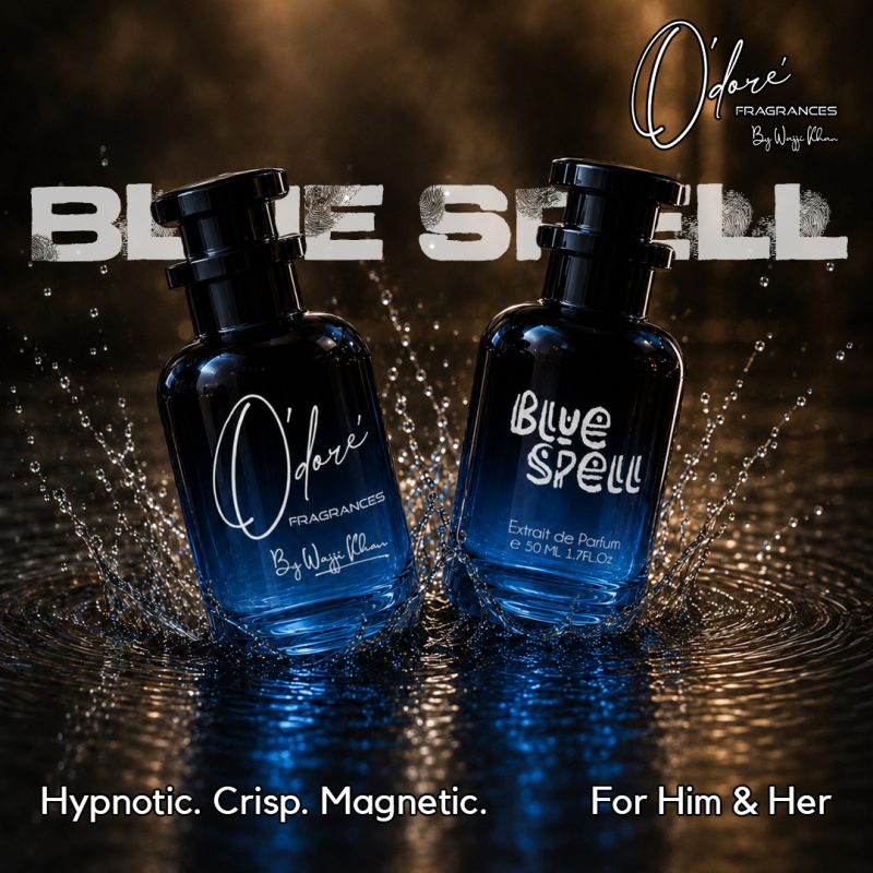Blue Spell perfume inspired by Blue Talisman 50ml bottle by Odore Fragrances